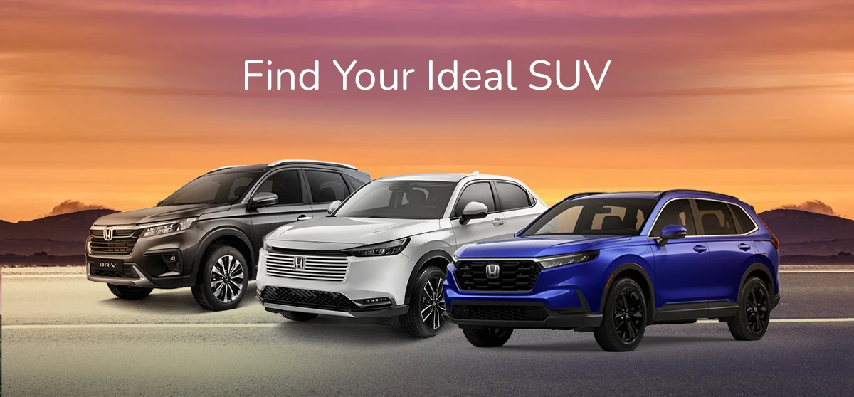 Honda SUV Comparison in St. Kitts: CR-V, HR-V and BR-V