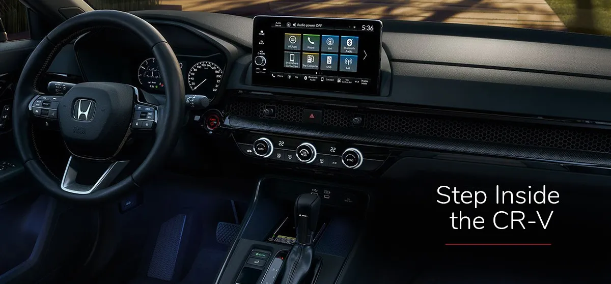 Take a Look Inside the CR-V Cabin in Trinidad