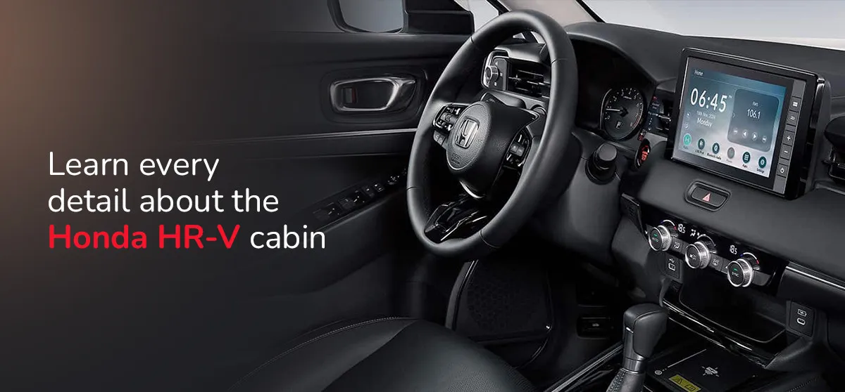 Take a Look Inside the HR-V Cabin